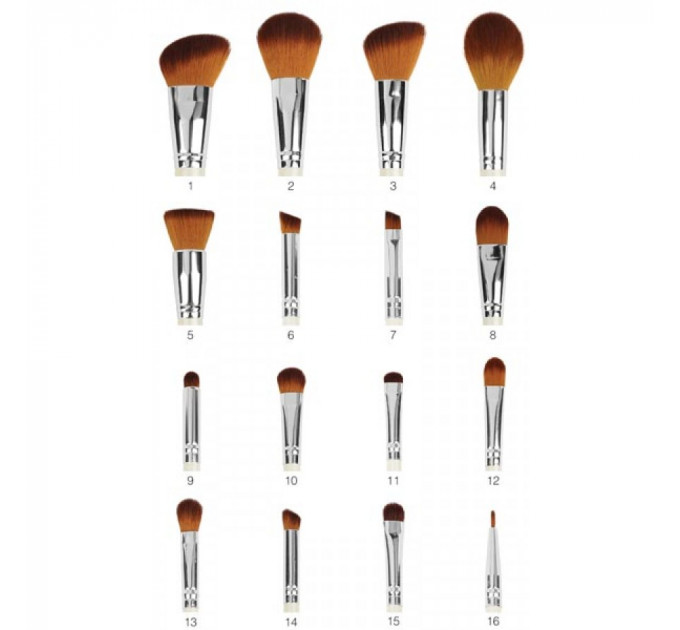 COASTAL SCENTS (Костал Сентс) Pearl Brush Set набор кистей для макияжа